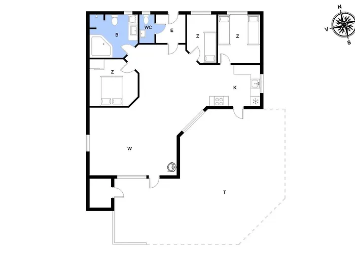 C11324-tarm-blabaervej-6 בית נופש