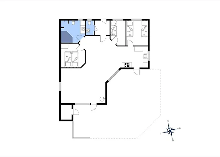 C11324-tarm-blabaervej-6 Casa de Férias *